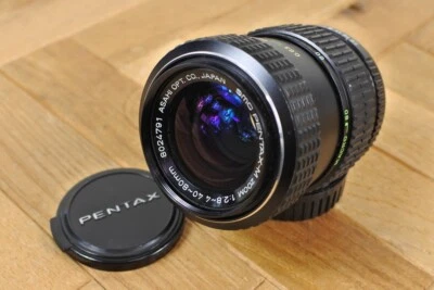 SMC Pentax-M 40-80mm f2.8-4 Zoom Lens with Caps from Japan - Image 1 of 4