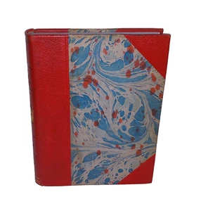 Vintage Antique Book Jordens Erobring VI Bind 1942 Heavy Rare Red Danish Vol 6 - Picture 1 of 15