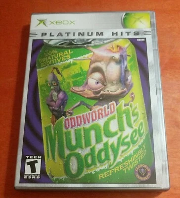 Oddworld Munch's Oddysee Microsoft XBOX Infogrames Oddworld Inhabitants Dolby - Image 1 of 4