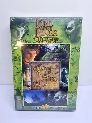 Lord Of The Rings - Fellowship of the Ring Puzzle - 500 Brand New & Sealed 2001  - image 1 of 4