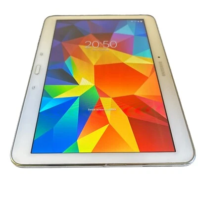 Samsung Galaxy Tab 4 16gb SM-T530 10.1" Wifi White DK099 - Image 1 of 4
