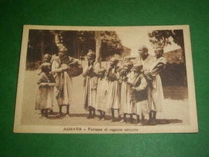 AK Kolonien Asmara - Fantasien abessinischer Mädchen um 1935 - Bild 1 von 1