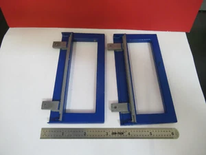 PI PHYSIK INSTRUMENTE GERMANY HANDLES PAIR for MODULE BOX AS PICTURED #B9-A-32 - Picture 1 of 6
