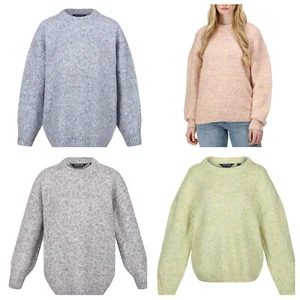 Ex Regatta Women's Kaylani Balloon Sleeve Knitted Sweater Jumper RWK021 - Picture 1 of 16