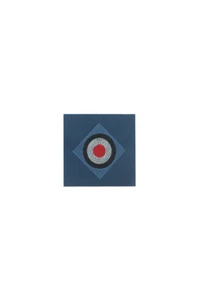Escarapela alemana Bevo de la Segunda Guerra Mundial - Oficial de la Luftwaffe - Imagen 1 de 1