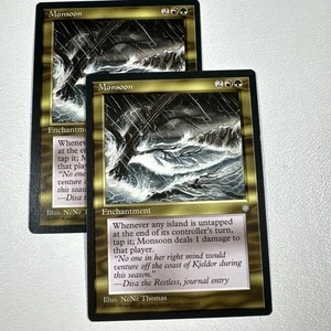 [X2] Monsoon – Ice Age Rare #298 LP MTG - Picture 1 of 2