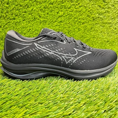Mizuno Wave Rider 25 Womens Size 10 Black Athletic Running Walking Shoes Sneaker - Image 1 of 4