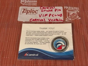 🚢 KARNEVAL KREUZFAHRTSCHIFF 2024 VIFP Club Pin neuwertig im Paket CARNIVAL VENEZIA - Bild 1 von 6