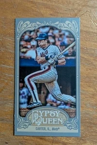 2012 Topps Gypsy Queen Mini #343 Gary Carter Mets - Picture 1 of 1