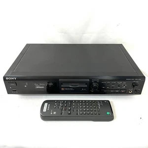 Grabadora de minidisco Sony MDS-JE510 funcionando usada con control remoto Japón - Imagen 1 de 10