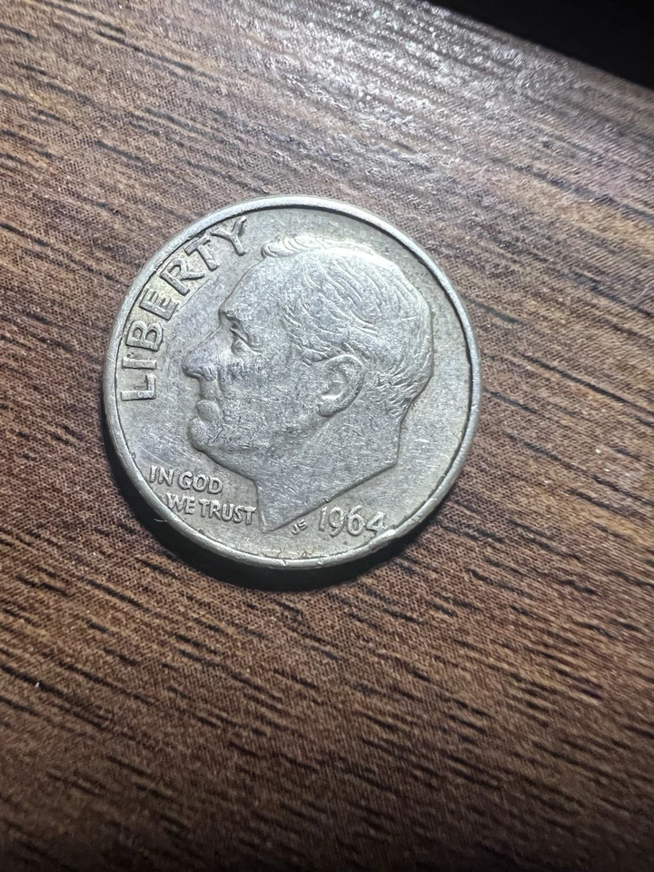 1964-D Roosevelt Dime Possible DDR Error Key Date! - Image 1 of 4