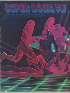 SUPER BOWL VII Official Program EX Condition DOLPHINS UNBESIEGTE SAISON (2) - Bild 1 von 2