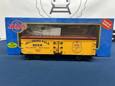 Coche frigorífico de madera Atlas O Hillsboro Pale Beer (Hillsboro, WI) #3531 40’ 8147-1 Foto 1 de 4