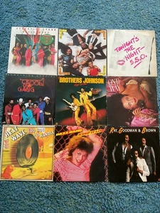 9 Funk  LP LOT Atlantic Starr Mothers Finest Brothers Johnson One Way VG+ - Imagen 1 de 6