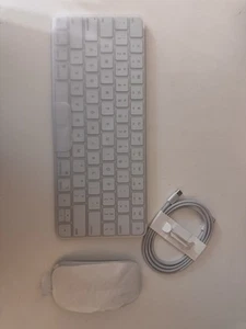 Apple - Magic Keyboard And Mouse (USB-C) - White (Cable Included) NO BOX - Picture 1 of 4