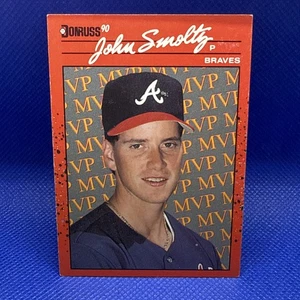 1990 Donruss - Bonus Mvp Tom Glavine, John Smoltz #BC-12 Tom Glavine nella foto - Foto 1 di 2