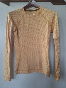 Smartwool Classic Thermo Base Layer Merino Crew Honey Dot Damen Größe S - Bild 1 von 7