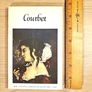 Vintage Paperback 1956 Gustave Courbet Pocket Library of Great Art A26 Abrams - Picture 1 of 6