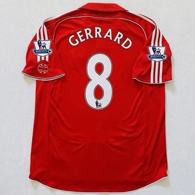 Liverpool Gerrard 2007 08 home Premier League jersey Size XL - Image 1 of 4