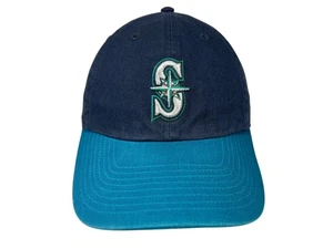 SEATTLE MARINERS Teal-Bill '47 MLB BASEBALLMÜTZE Sommer Fitnessstudio Team Fan Riemen Kappe - Bild 1 von 8