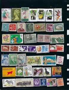 WELTWEIT: 1 Scan früher Briefmarken gut gebraucht/neu 101610 - Bild 1 von 1