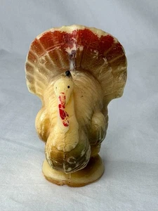 Vintage Gurley Turkey 3" Candle 1950 Thanksgiving - Picture 1 of 8