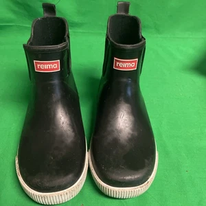 Reima Tobillos Impermeables Corte Bajo Botas de Lluvia Exterior Bota de Goma Niños 2.5-3 Negro - Imagen 1 de 5