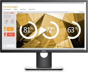 Monitor Dell P2417H 24'' FullHD Per Computer PC Vga DP HDMI IPS Led Vesa 100x100 - Imagen 1 de 6