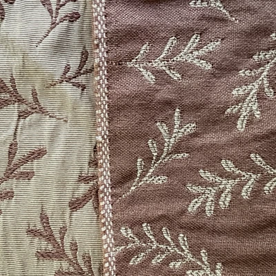 Robert Allen Home Decor Fabric 31 x 16 Gold Leaves Fall Decor Textured Pillow - Image 1 of 4