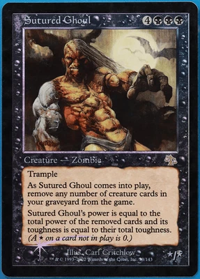 Sutured Ghoul FOIL Judgment PLD Black Rare MAGIC MTG CARD (ID# 501293) ABUGames - Image 1 of 2