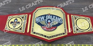 New Orleans Saints Championship Belt American Football 4mm Zinc - Picture 1 of 5