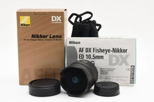 Nikon Af Dx Fisheye Nikkor 10.5Mm F2.8G Ed Single Focus Lens 3258 - Picture 1 of 10