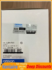 New OMRON CJ2M-CPU31 PLC Module CJ2MCPU31 CPU Unit In Box  US Free TAX - Picture 1 of 3