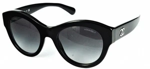 Nuevas gafas de sol serializadas Chanel hechas en Italia 5373A 501/S6 57-19-140 sin etiquetas - Imagen 1 de 17