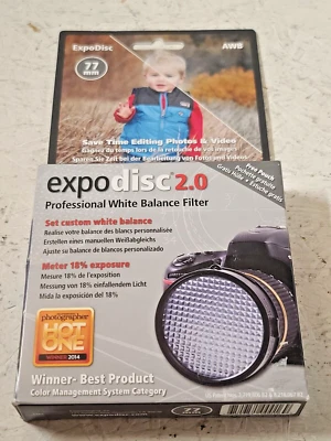ExpoDisc 2.0 Professional white balance filter 77mm WAB Brand New Sealed - Image 1 of 4