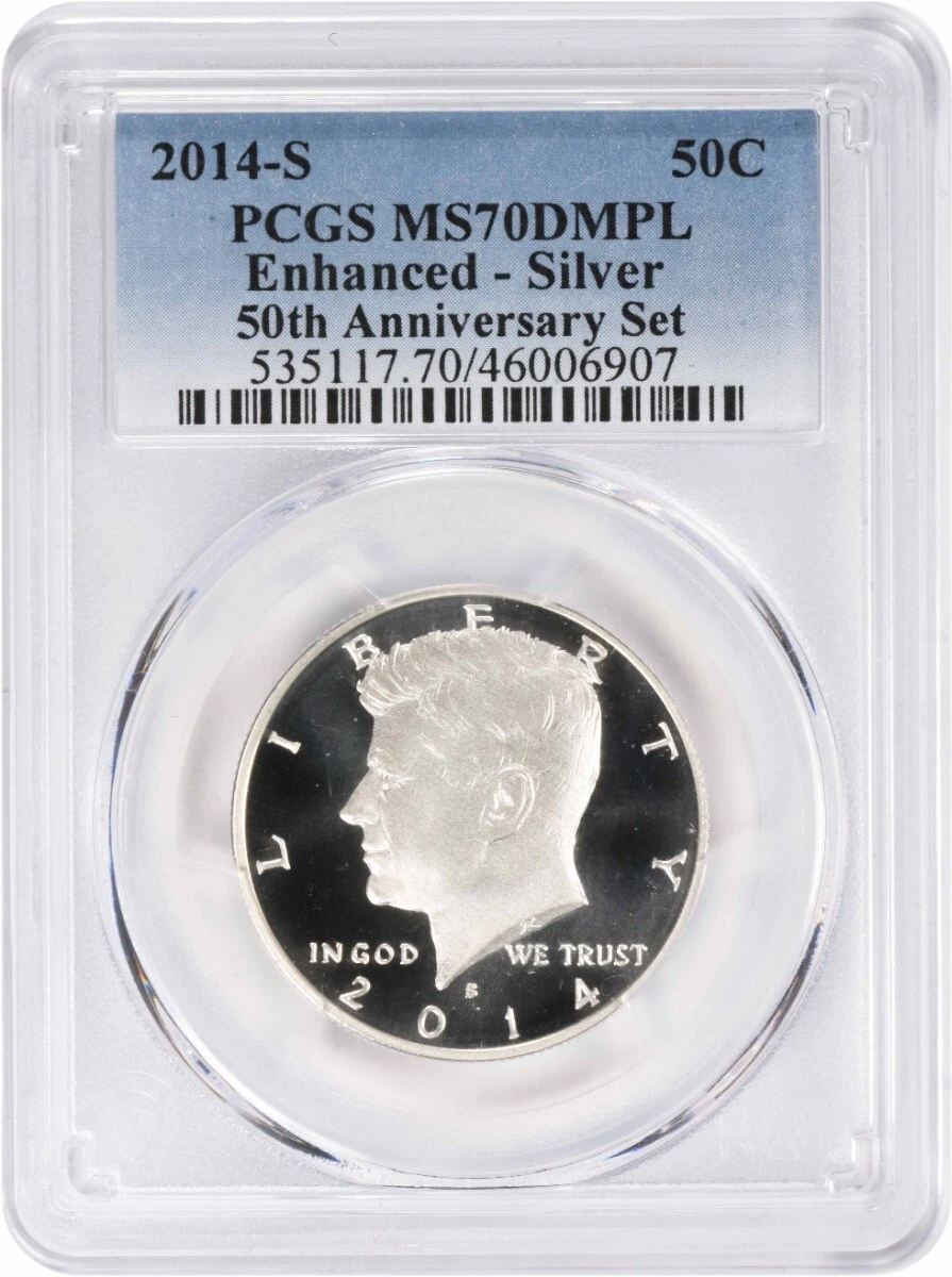 MS 70 Graded Kennedy US Half Dollars 1964-Now for sale | eBay