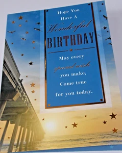 Geburtstagskarte Männlich. Traditionelles männliches Sortiment von Silverline Karten. M21. - Bild 1 von 3