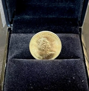 1974 Full Sovereign British Coin Queen Elizabeth II 22ct Gold - Picture 1 of 4