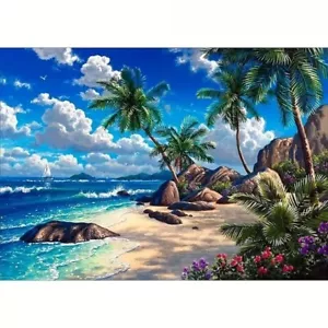 Anime Beach Scene Diamond Painting Kit #185 - Picture 1 of 5