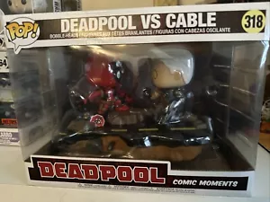 Funko Pop! Moments: Marvel - Deadpool (w/ Cable) #318 - Picture 1 of 4