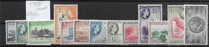 BARBADOS @ 1953 QEII Barbados SG 289-301 MNH Nice Priced @GB1801 - Bild 1 von 1