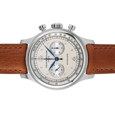 Franck Muller Endurance Grail Bi-Compax END 39 CC2 SILVER AC BR Watch - Image 1 of 4