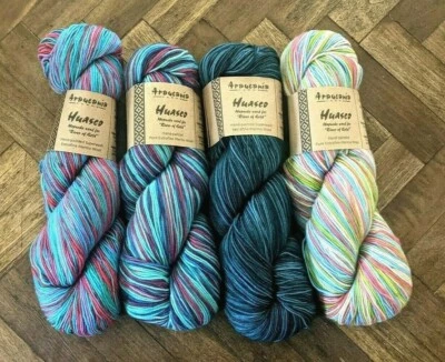 Hilos Araucanía Huasco pintados a mano pura lana merino extrafina - 100 g (06880) Foto 1 de 4