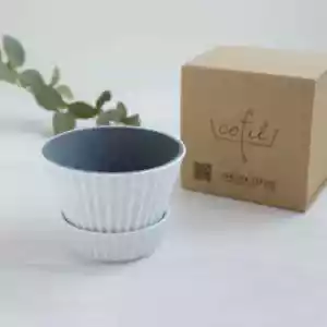 Filtro y soporte de café de cerámica Hasami artículos Cofil ecológico sin papel - Imagen 1 de 9