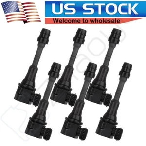 New Ignition Coil 6 PACK For 2003 2004 Infiniti FX35 G35 M35 Nissan 350Z - Picture 1 of 6