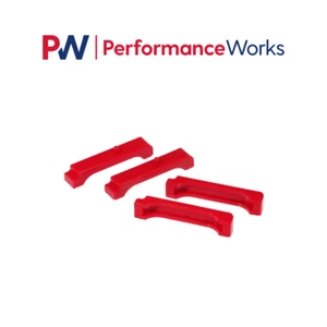 Prothane 7-1712 Red Radiator Isolator Bushings 4 pc For 68-87 Chevrolet Camaro - Bild 1 von 12