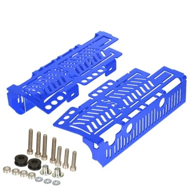 Blue Radiator Grille Guard Cover For SUZUKI DRZ400SM DR-Z400S DRZ400E 2000-2025 - Image 1 of 4