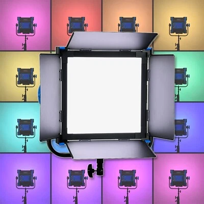 FACTOR Prizmo RGBW 150W LED Light Kit - 1x1' Multi Color, Photo/Video Studio Kit - Image 1 of 4