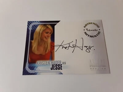2007 INKWORKS ALIEN VS PREDATOR:Requiem Auto Card Kristen Hager As Jesse A4 - Image 1 of 2