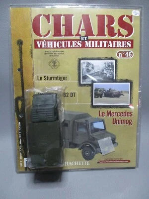 AS664 SOLIDO HACHETTE CHARS VEHICULES MILITAIRES #46 1/50 MERCEDES UNIMOG CAMION - Photo 1/4